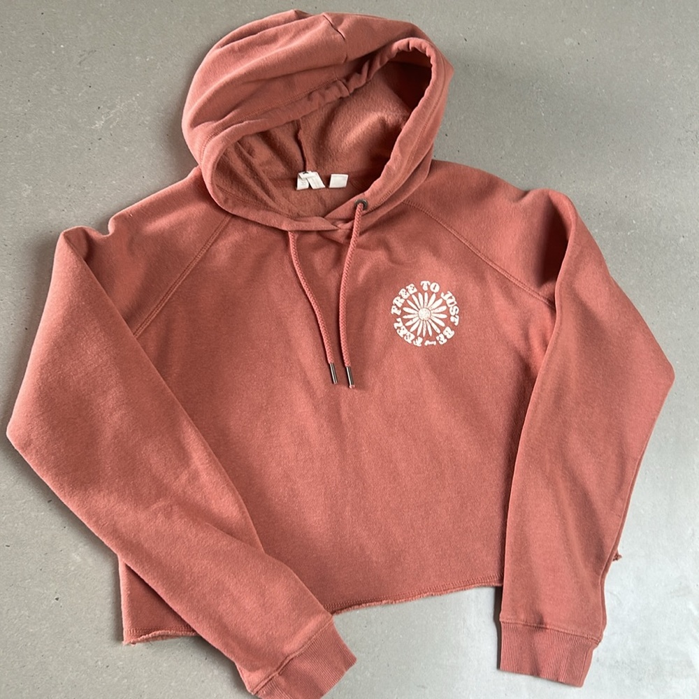 Roxy We Arrived cropped pullover Hoodie